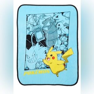 NEW Pokemon Silky Soft Plush Throw, 40 x 50